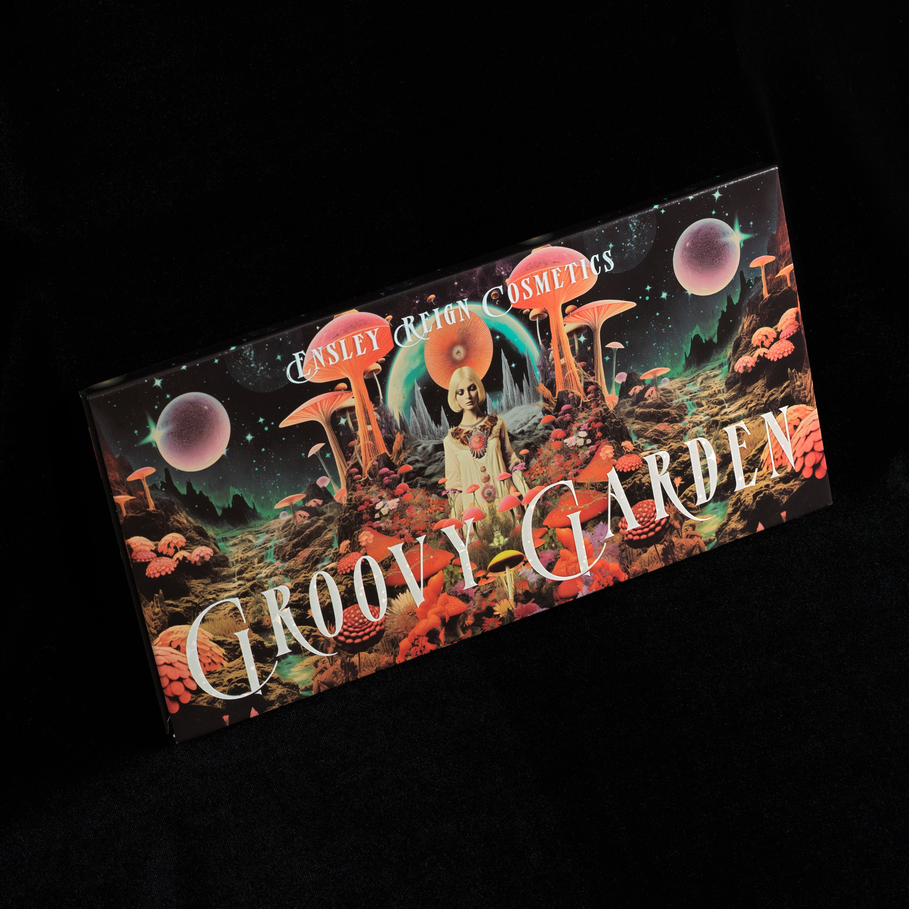 Groovy Garden Eyeshadow Palette - 12 Highly Pigmented Matte & Shimmer Shades for Stunning Eye Looks | Perfect for Daytime, Night Out & Special Occasions