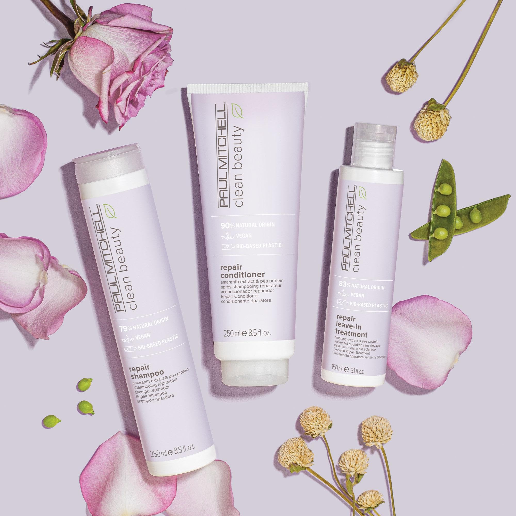 Paul Mitchell Clean Beauty Repair Conditioner - Strengthens & Moisturizes Damaged, Brittle Hair | Professional Salon Treatment for Dry, Weak Hair | Perfect for Daily Use & Post-Color Care