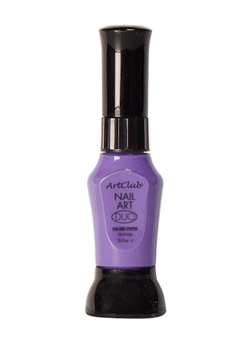 Color Club Nail Art Duos - Purple Passion Nail Polish Set | Long Lasting & High Shine | Perfect for Manicures, Pedicures & Nail Art Designs