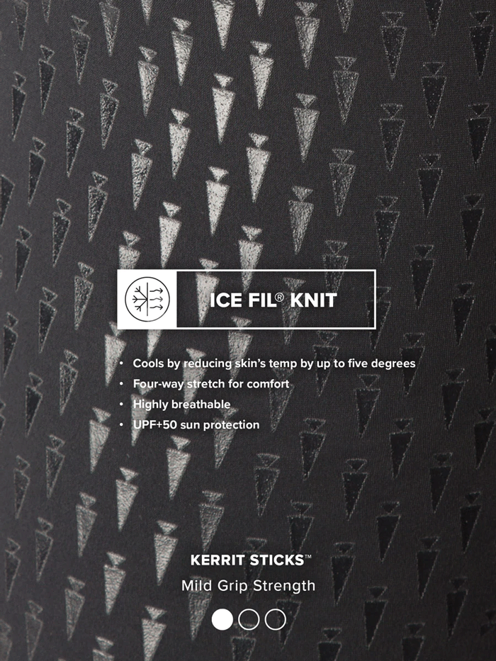 Kerrits 60524 Kids Ice Fil Performance Riding Tights - Black | Equestrian Riding Pants for Girls & Boys | Perfect for Horseback Riding Lessons & Competitions