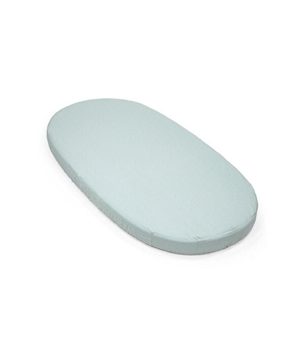 Stokke Sleepi Bed Fitted Sheet V3 2023 - Soft Organic Cotton Crib Sheet for Baby Bassinet - Perfect for Nursery, Daycare & Travel Use