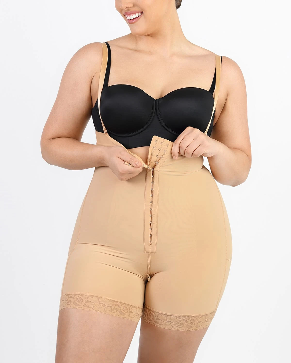 AirSlim® Strapless Body Shaper for Women - Seamless Tummy Control Shapewear for Slimming & Posture Support - Perfect for Dresses, Workouts & Everyday Wear