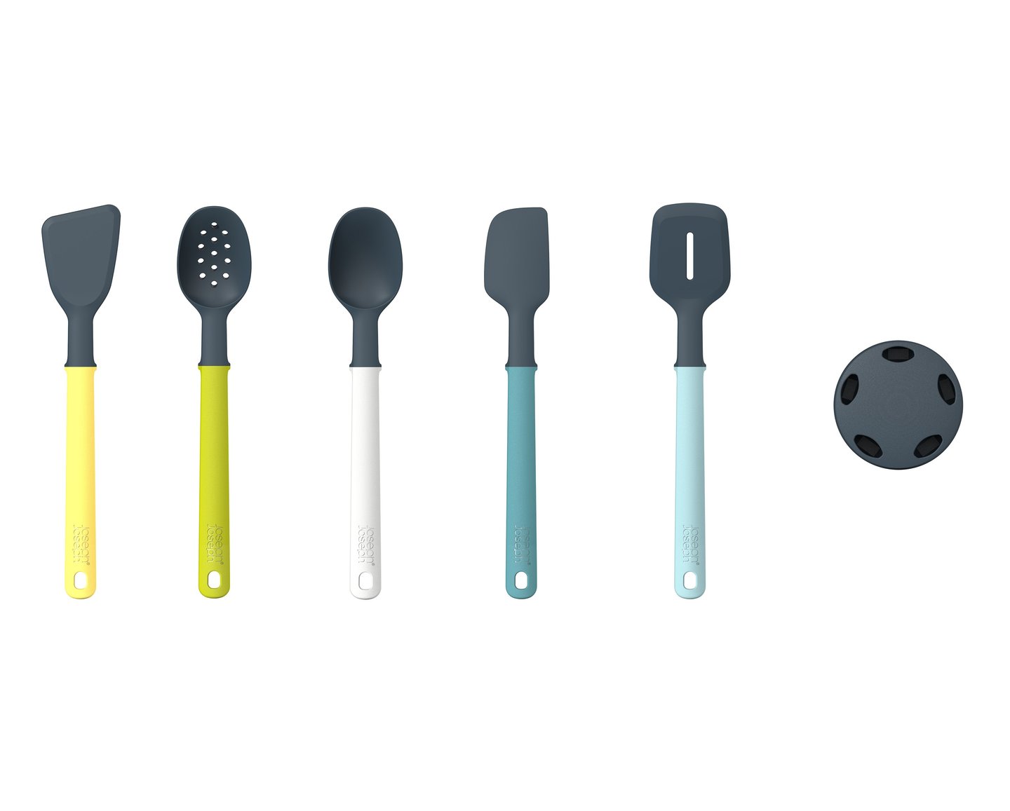 5-Piece Kitchen Tool Set - Stainless Steel Cooking Utensils with Non-Slip Handles - Perfect for Baking, Cooking & Serving - Ideal for Home Chefs & Professional Kitchens