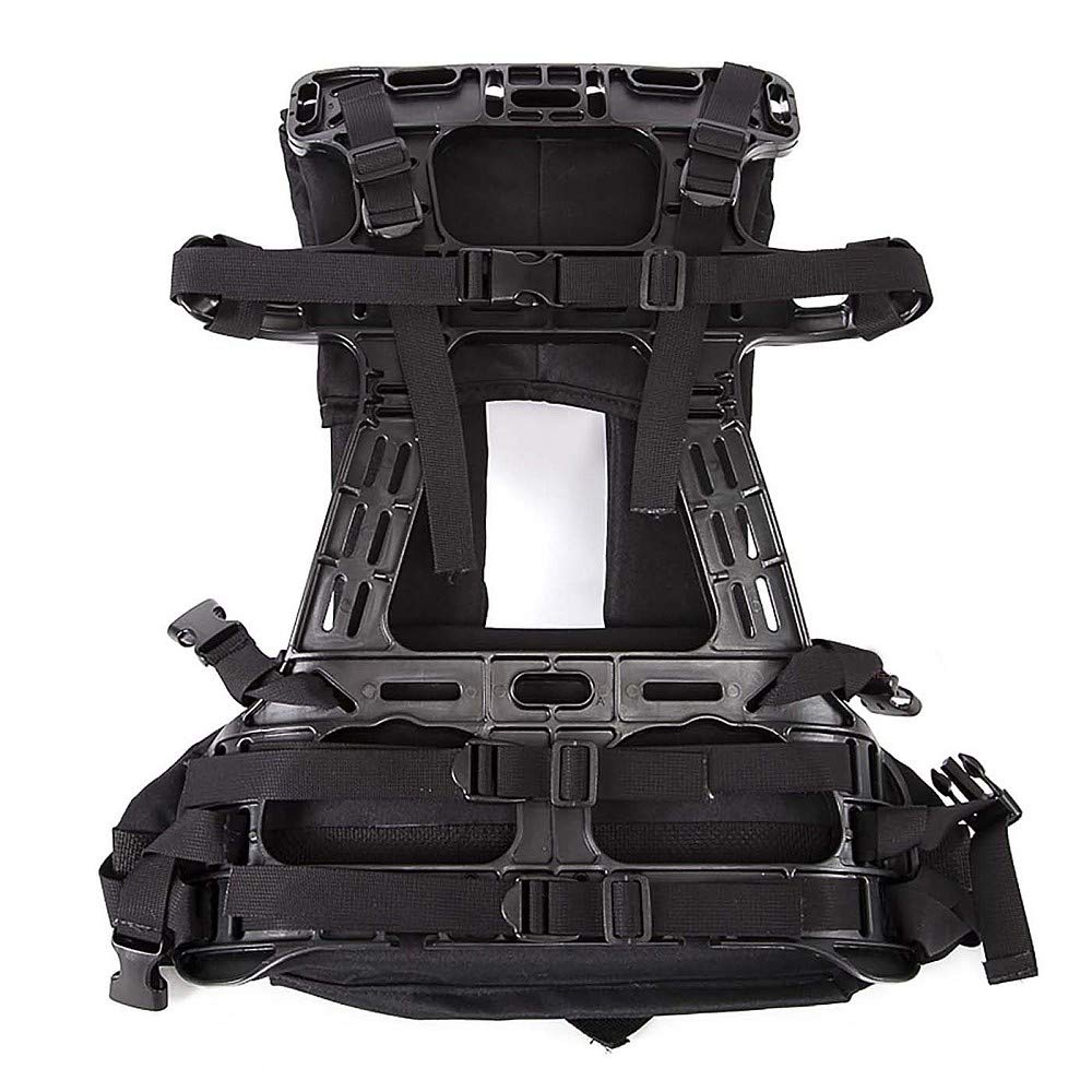 Portable Winch Co. PCA-0104 Heavy Duty Molded Backpack Frame - Durable Transport Case & Vinyl Rope Storage Bag for Outdoor Hunting, Camping & Emergency Gear Organization