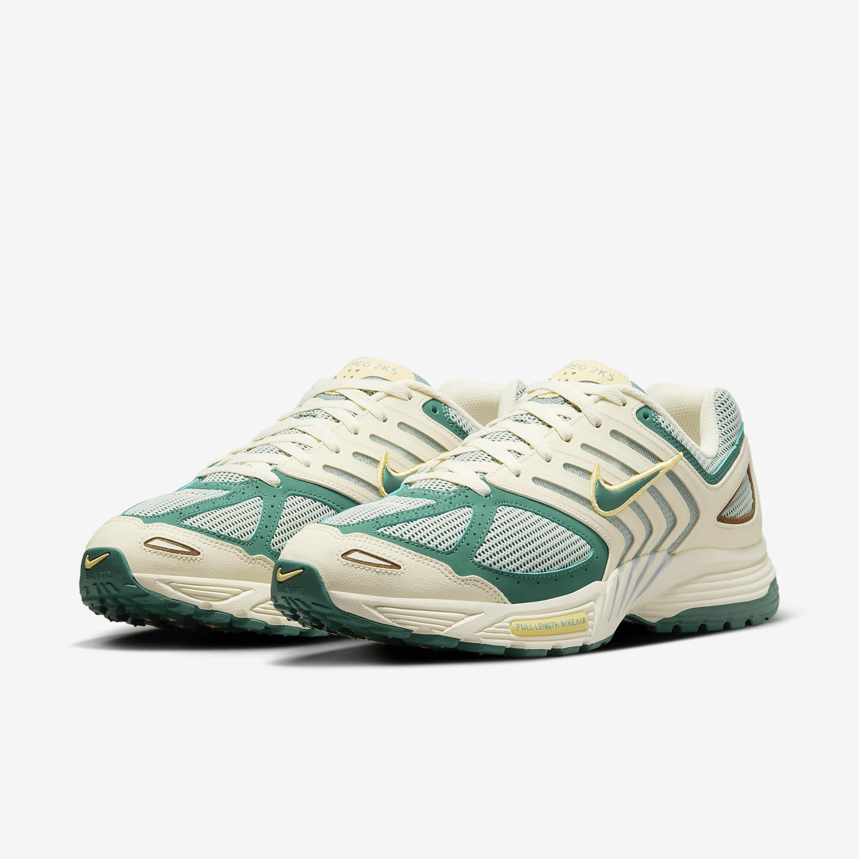 Nike Air Pegasus 2005 Men's Running Shoes - Size 10.5 (FZ2590-100) | Coconut Milk/Light Silver/British Tan | Comfortable Athletic Sneakers for Jogging, Gym & Daily Wear