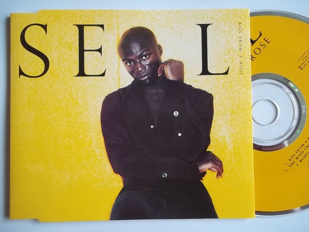 KISS FROM A ROSE CD - UK ZTT 1994 Edition | Seal's Classic Hit Album | Perfect for 90s Music Collectors & Romantic Gift Giving