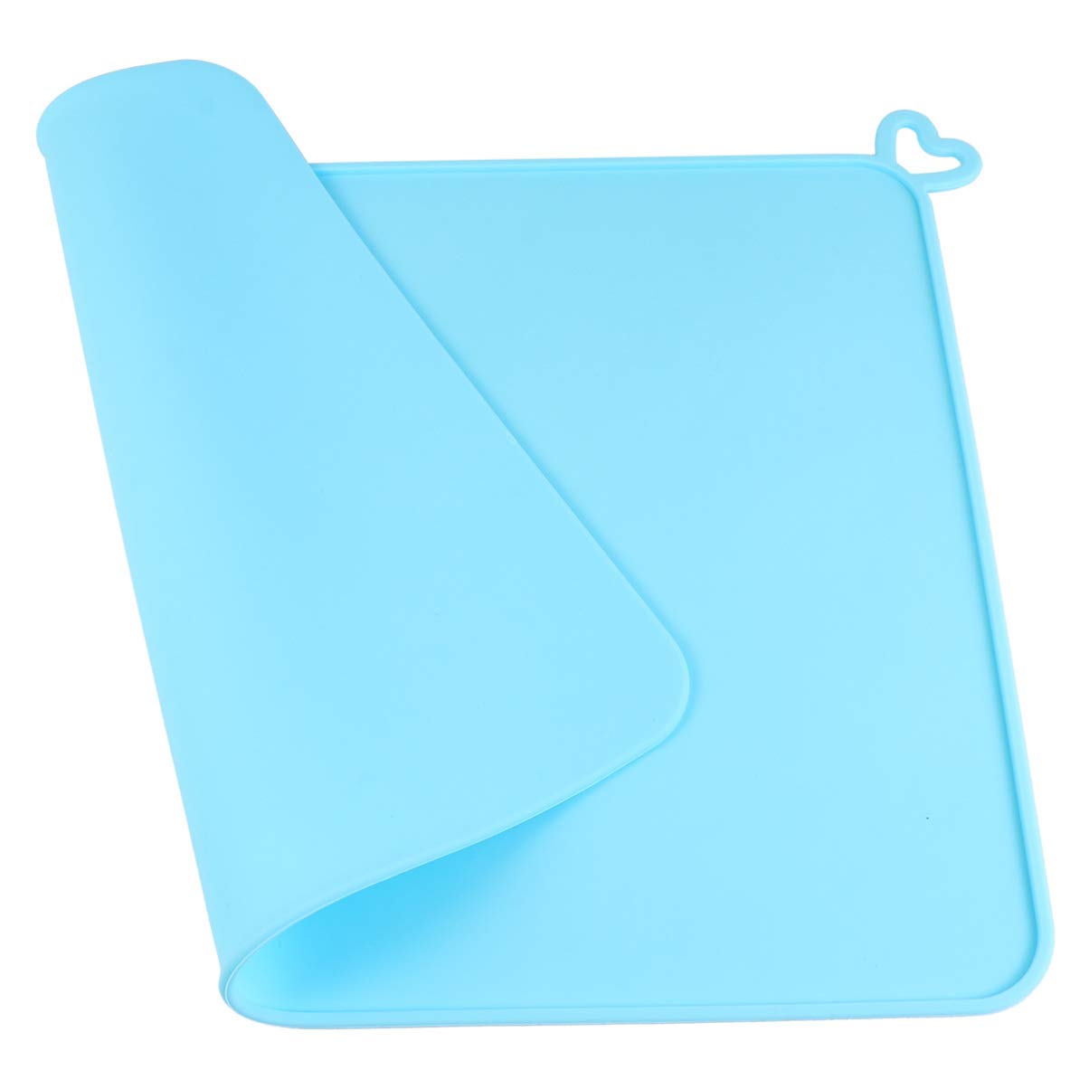 Hemoton 1-Pack Silicone Placemat for Kids - Non-Slip, Washable Table Mat for Meals, Dining & Crafts - Perfect for High Chairs, Picnics & School Lunchboxes