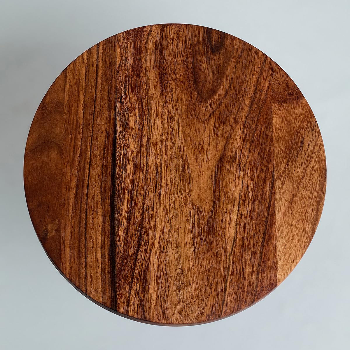 Webbs Brown Birch Folding Cake Stand - Wooden Multipurpose Serving Tray for Pizza, Desserts, Pastries & Snacks | Perfect for Parties, Tea Time & Kitchen Display