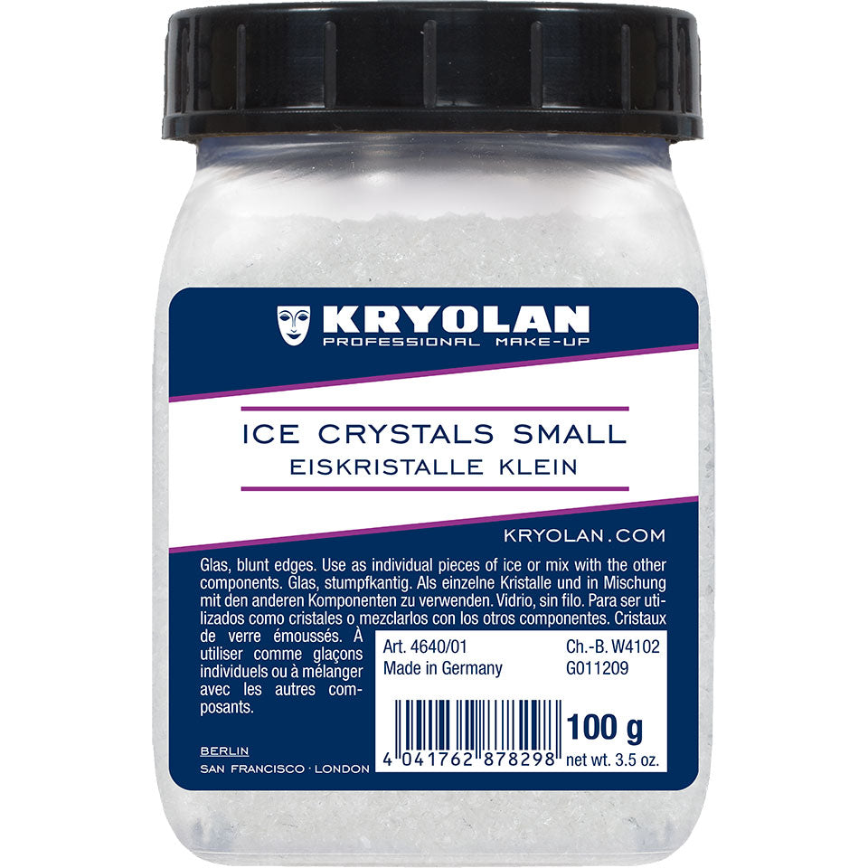 Kryolan Ice Effect Kit - Professional Makeup Special FX Set for Halloween, Cosplay & Theatrical Effects | Create Frosty, Icy Looks for Costumes & Film