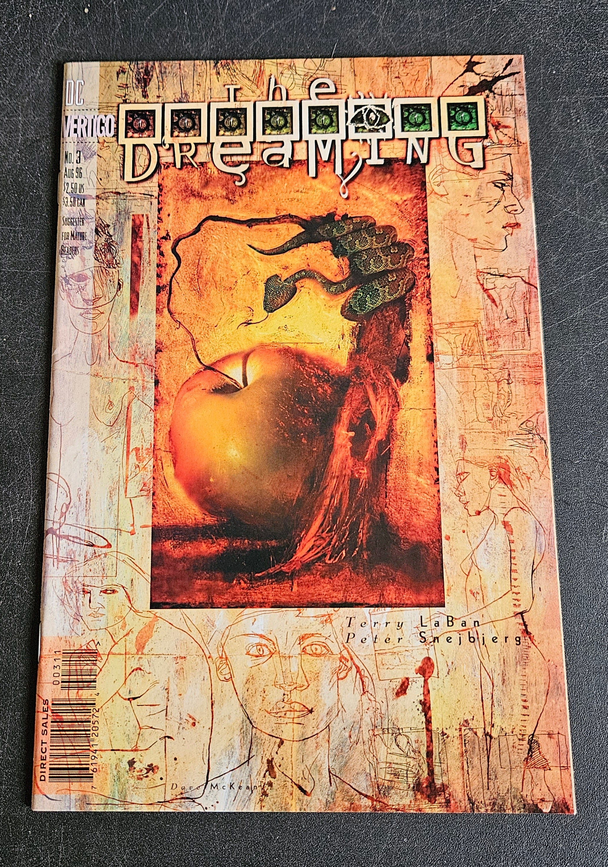 DC Vertigo Dreaming #3 (August 1996) - Mature Readers Comic Book | DC Comics Graphic Novel Collection | Perfect for Collectors & Vintage Comic Enthusiasts