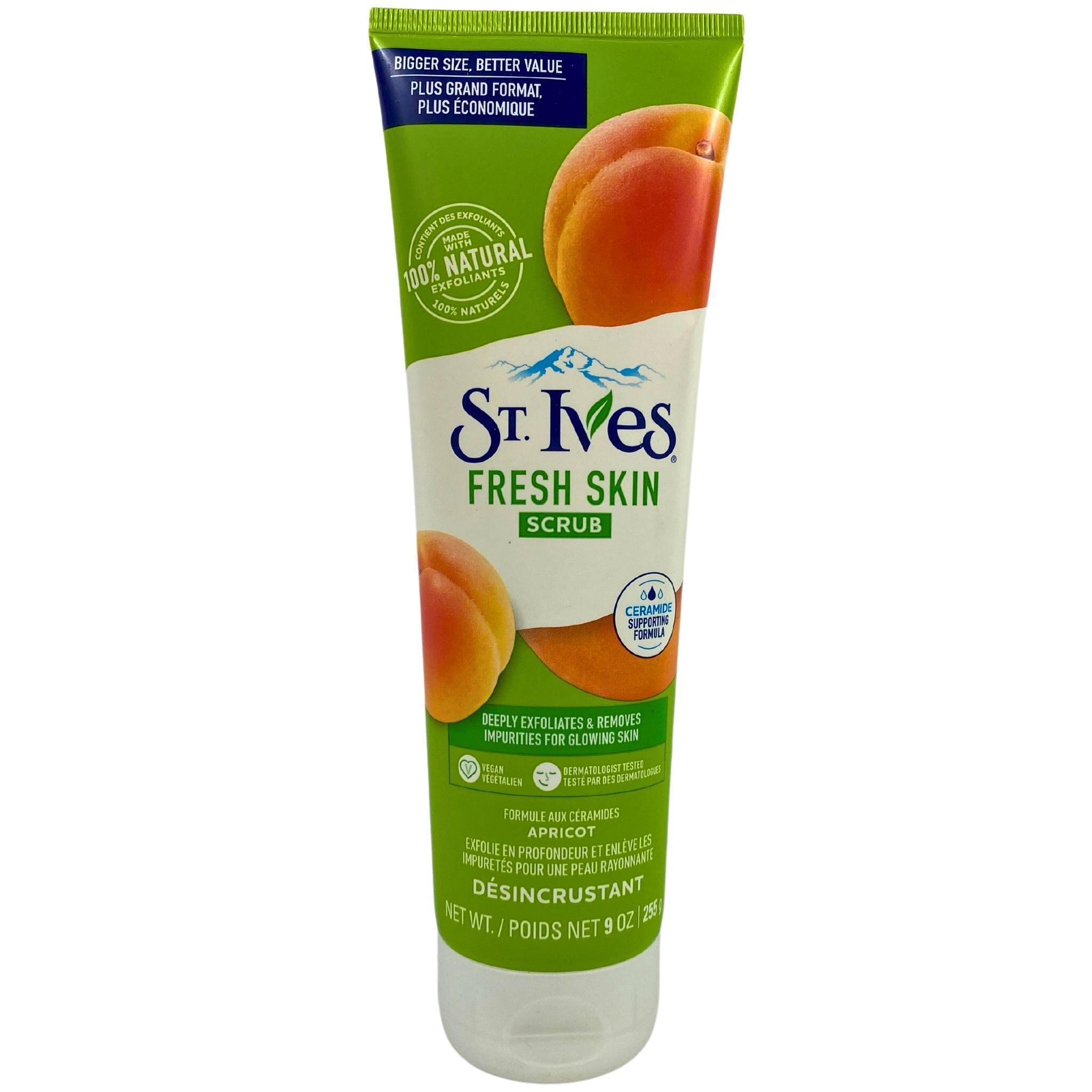 ST.Ives Fresh Skin Apricot Scrub 9OZ (84 Pcs Bulk) - Gentle Exfoliating Face Wash for Smooth Skin - Perfect for Daily Skincare Routine & Spa Treatments