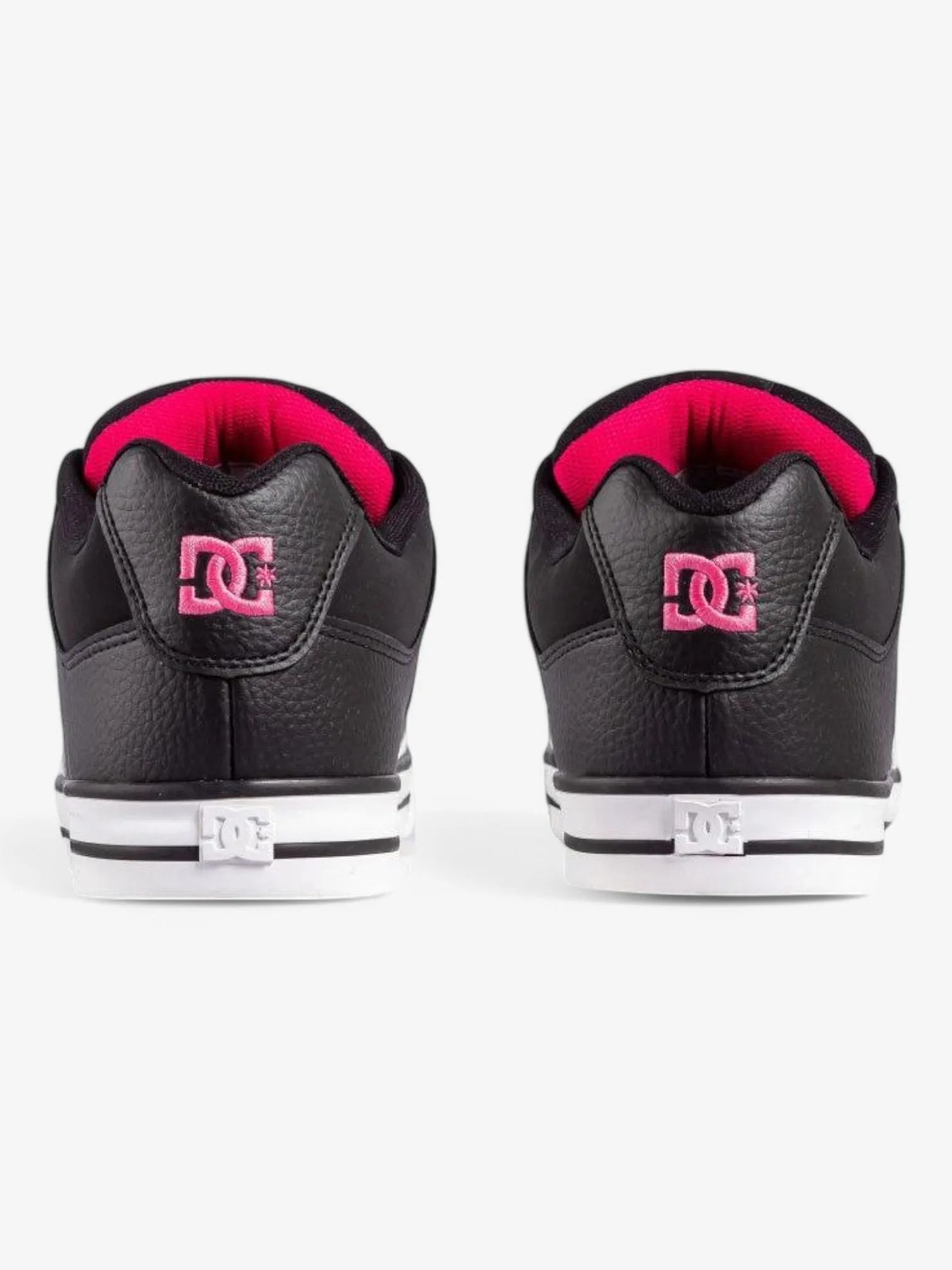 DC Pure Women's Sneakers - Black, White, Gray & Pink | Casual Walking, Running & Gym Shoes for Women | Comfortable & Stylish Everyday Footwear