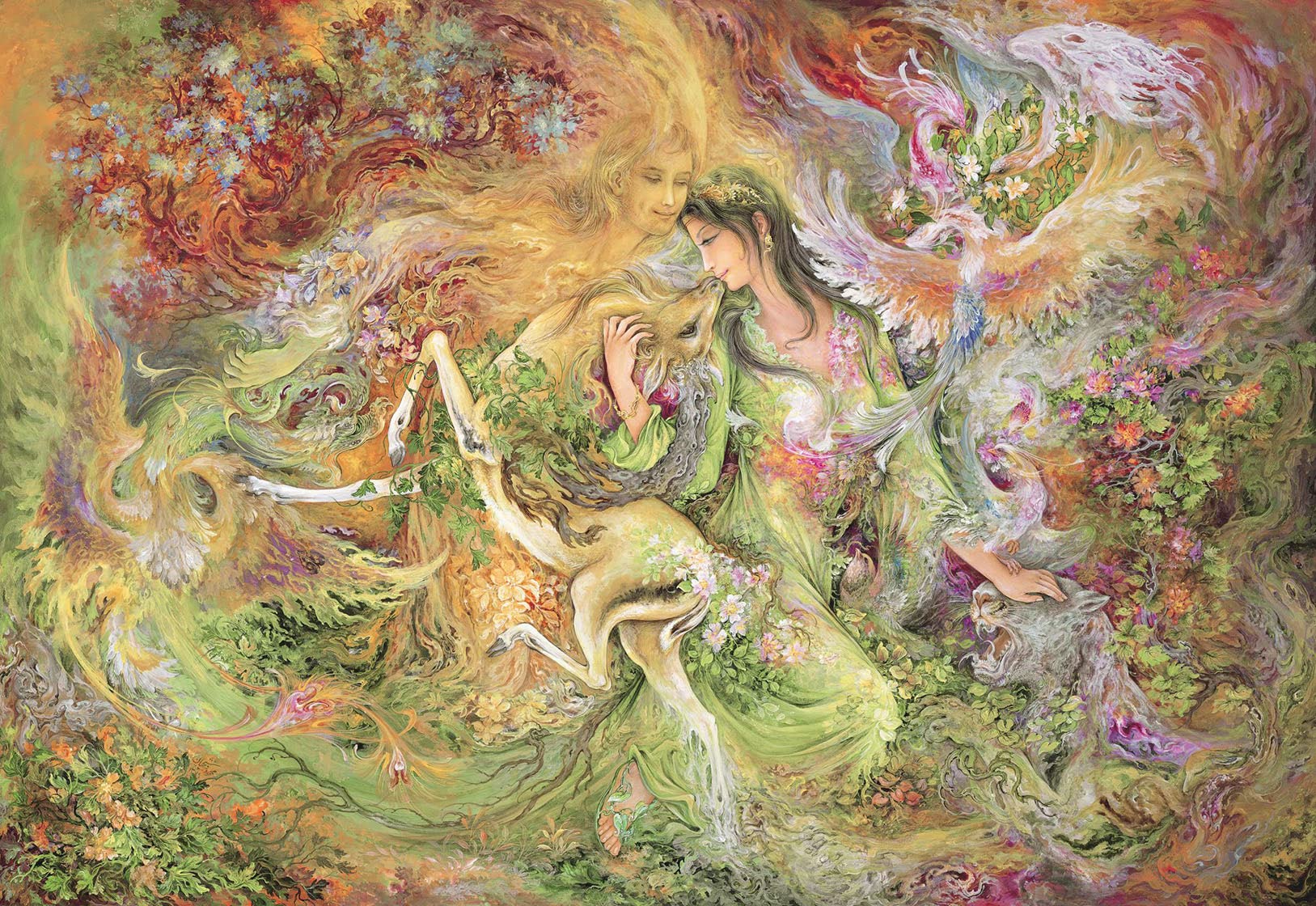 Ufcell 1000-Piece Jigsaw Puzzle - Beautiful Fairy Fantasy Art - Fun Family & Friends Game - Perfect for Relaxation, Birthday Gifts & Home Decor