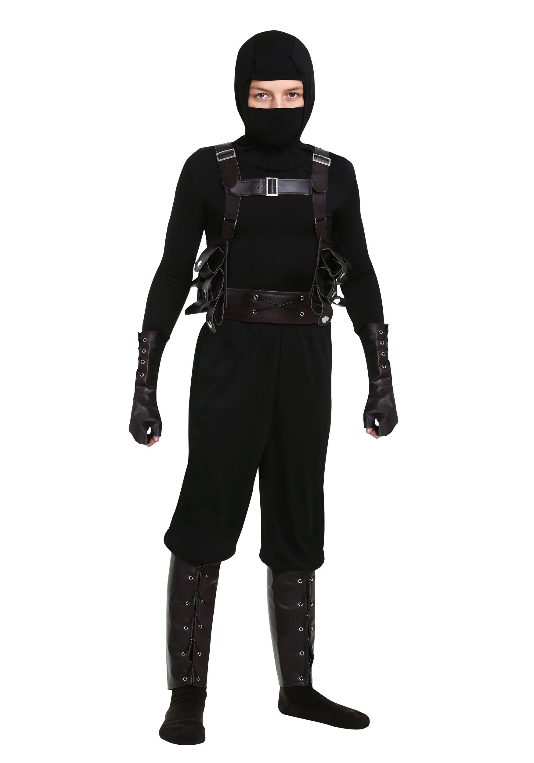 Ninja Assassin Costume for Boys - Kids Halloween Cosplay Outfit | Perfect for Halloween, Cosplay, and Role-Playing Games