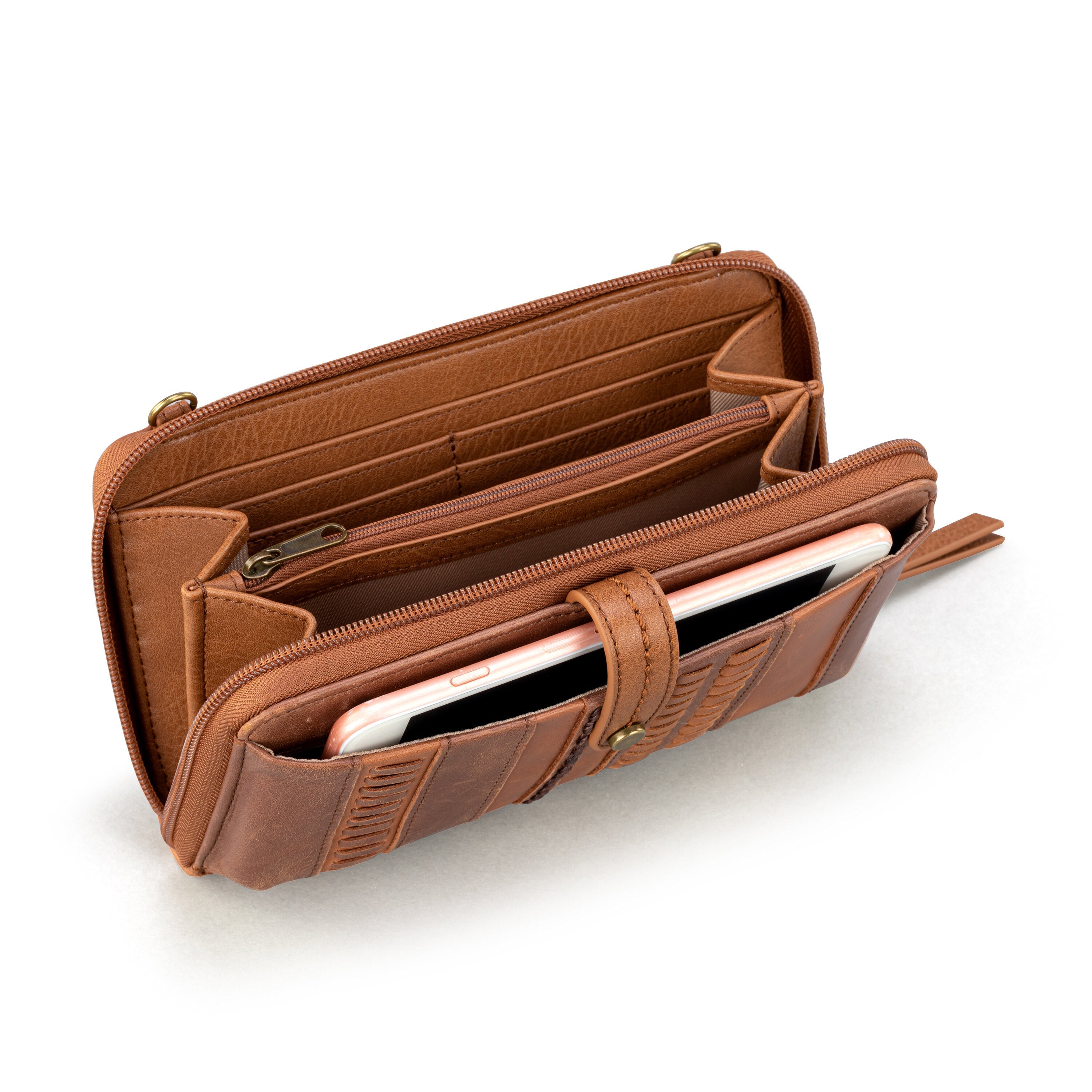 Iris Large Smartphone Crossbody Bag - Stylish & Secure Phone Pouch for Women - Perfect for Travel, Shopping, and Everyday Use