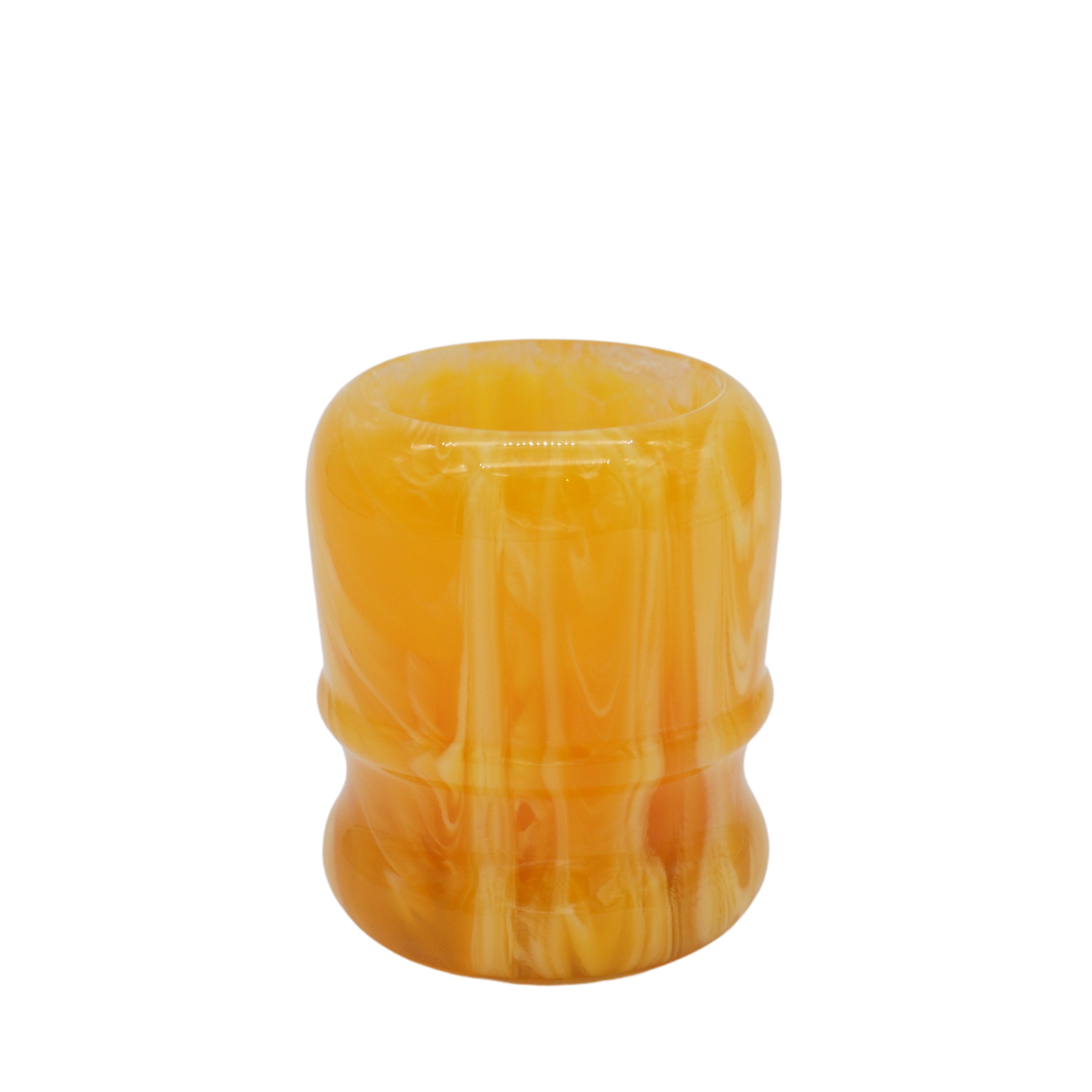 Premium Amber Handmade Shaving Brush Handle for 24mm & 26mm Knots - Luxury Wet Shaving Accessory for Men's Grooming & Barber Shop Use