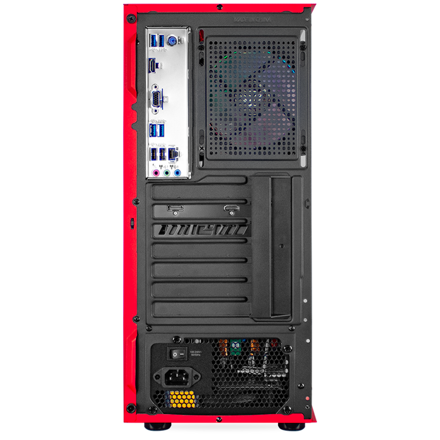 Xtreme PC Gaming Desktop - AMD Radeon RX 6500 XT, Ryzen 5 5600X, 240GB SSD + 2TB HDD, 23.8