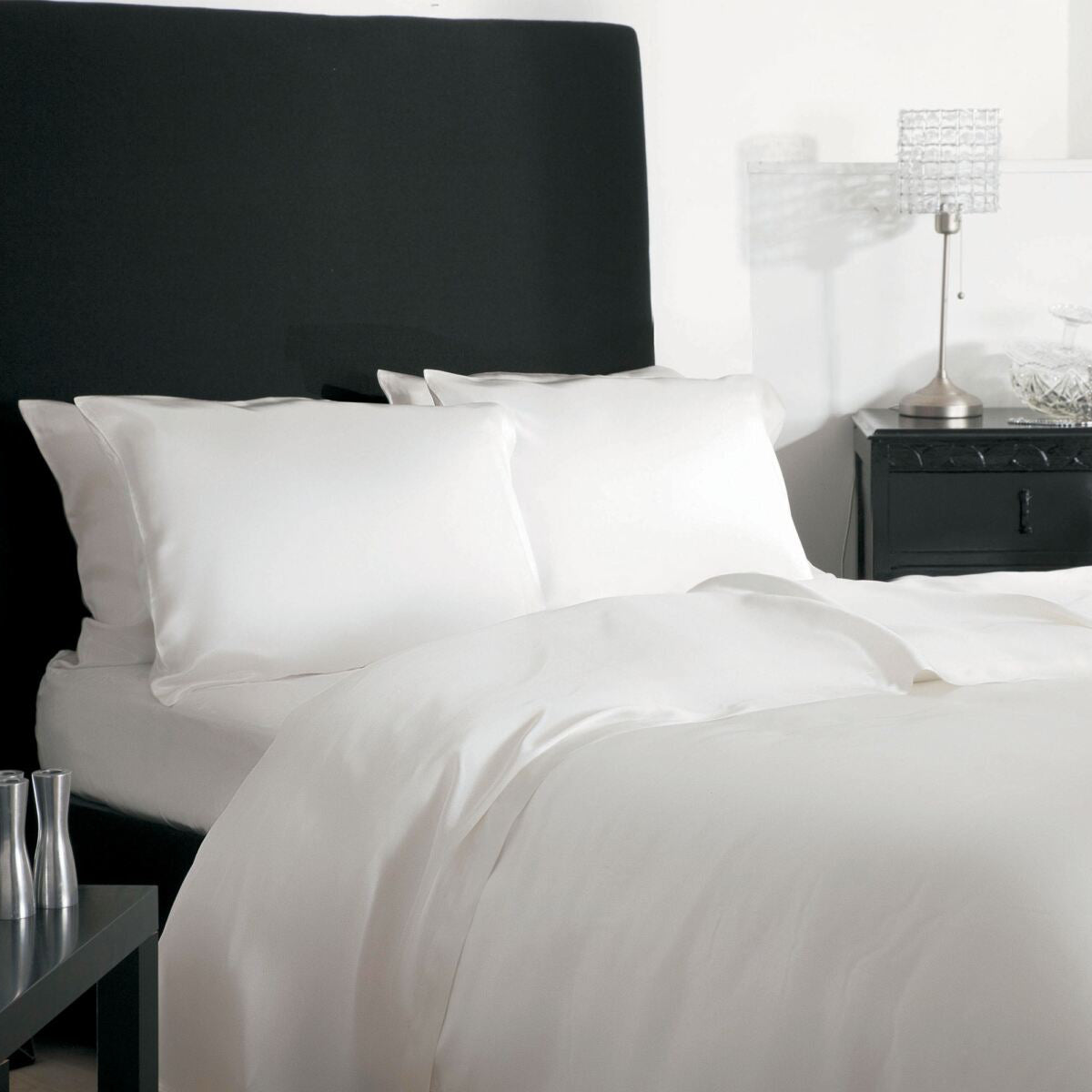 Belledorm 100% Mulberry Silk Duvet Cover - King Size Ivory - Luxury Soft Hypoallergenic Bedding for Master Bedroom & Guest Room