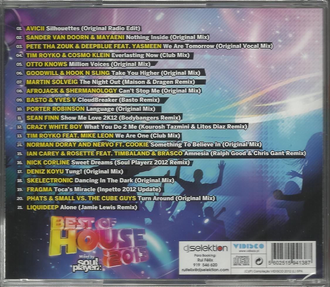 Best Of House 2013 - Electronic Dance Music Compilation CD | Perfect for Parties, Clubs & DJ Sets