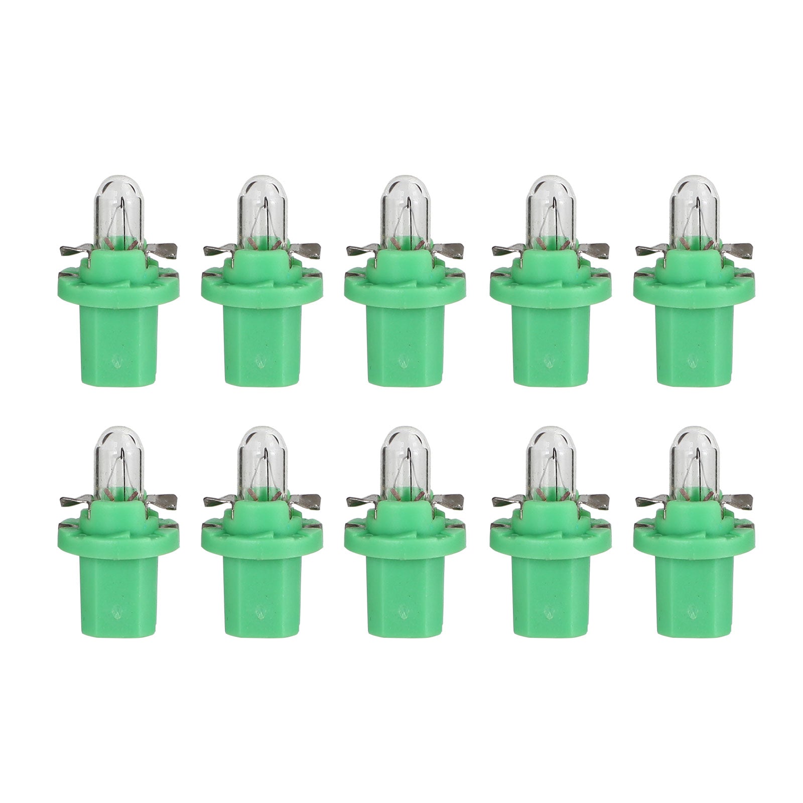 10x NARVA 17057 Car Auxiliary Bulbs 12V 2W BAX10d B8.5d - Replacement Lights for Dashboard, Instrument Panel & Interior Lighting - Perfect for Cars, Trucks & RVs