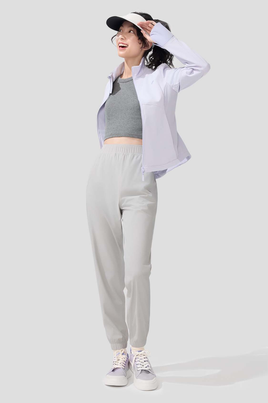 Swift Women's Ultra Cooling Jogger Pants UPF 100+ Sun Protection - Perfect for Running, Yoga & Outdoor Activities