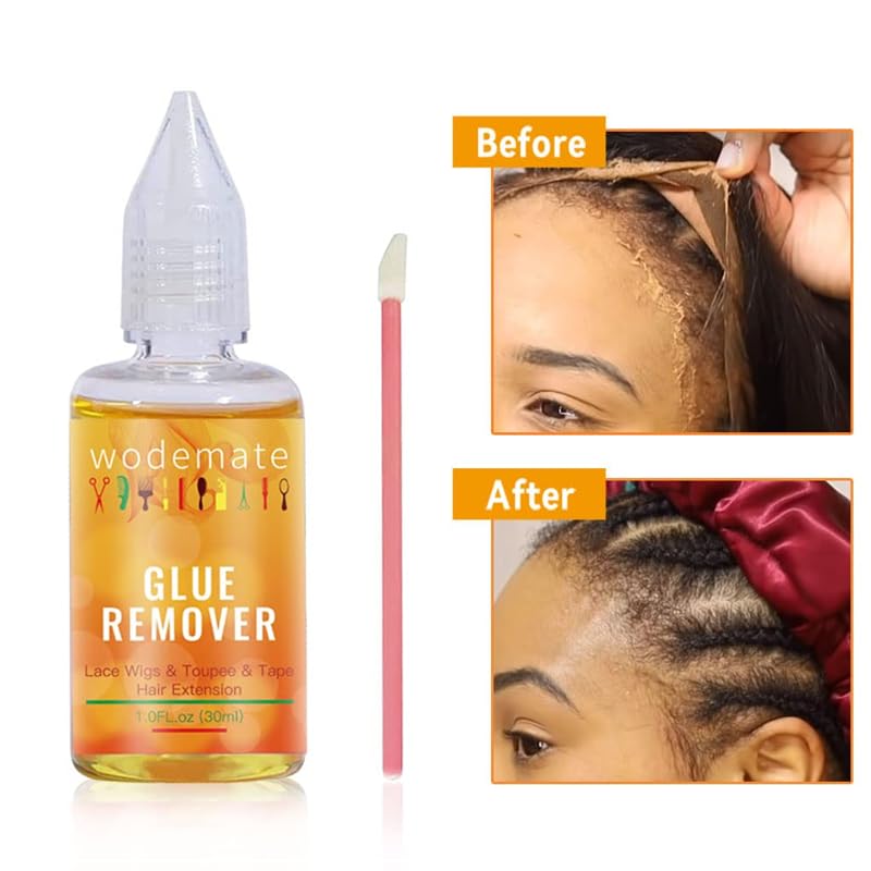 Fast-Acting Wig Glue Remover Spray - 30ml Adhesive Solvent for Tape-In Hair Extensions, Lace Wigs & Toupees | Removes Hair Glue, Bonding Residue & Double-Sided Extension Tape | Perfect for Salon Use, Home Hair Care & Wig Maintenance