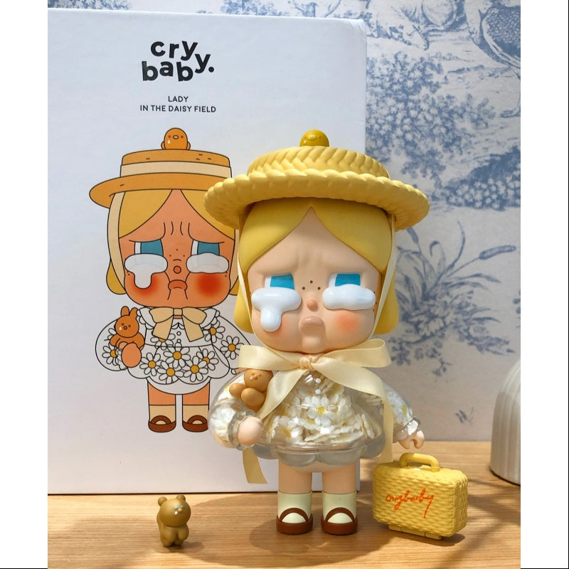 Crybaby Lady In The Daisy Field 2020 Limited Edition Print - Vintage Aesthetic Wall Art for Bedroom, Living Room & Office Decor