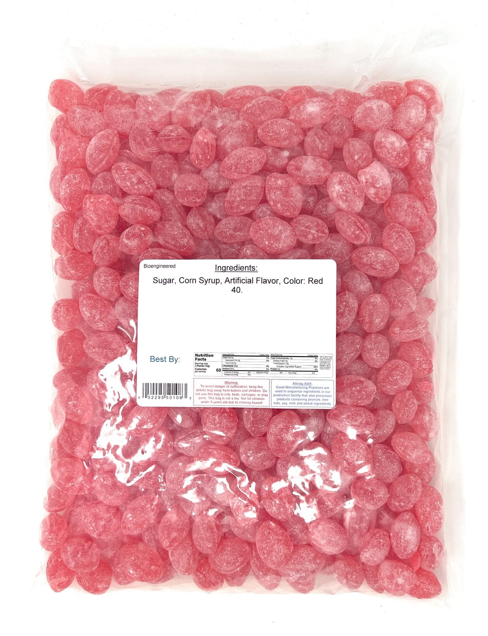 Old Time Cinnamon Sanded Hard Candy - 4lb Bulk Bag | Classic Spiced Candy for Baking, Holiday Treats & Party Favors