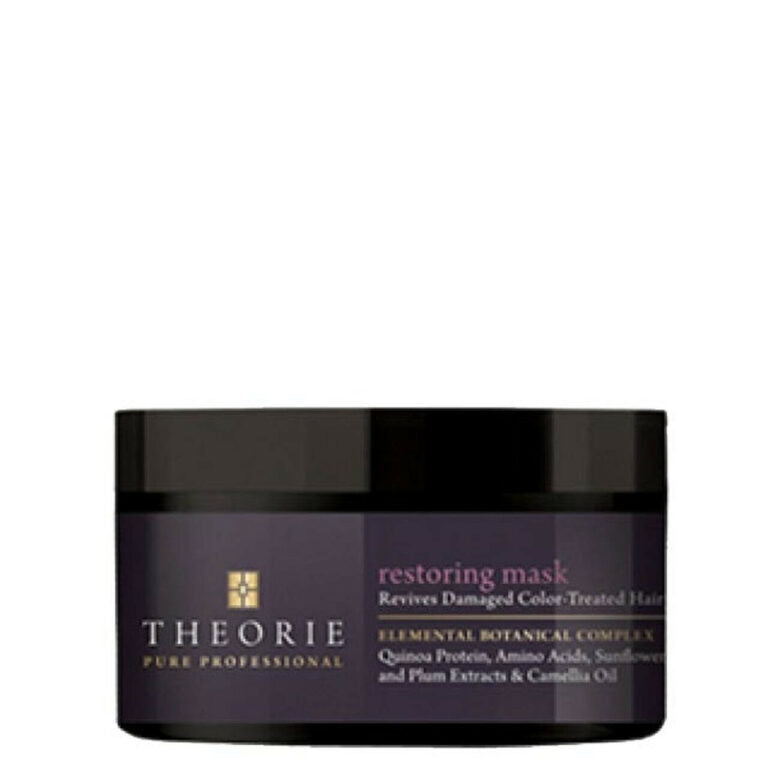 Theorie Pure Professional Restoring Hair Mask - 6.8oz for Damaged & Dry Hair - Deep Conditioning Treatment for Salon-Quality Results at Home