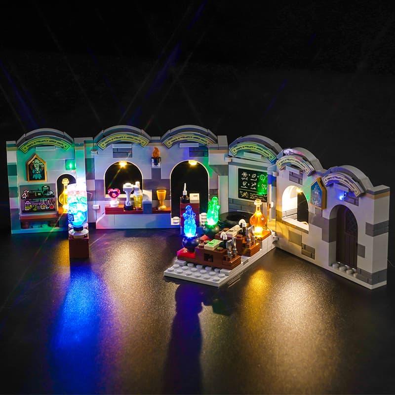 LEGO Harry Potter Hogwarts Castle Potions Class 76431 Light Kit - DIY Lighting Set for LEGO Building Blocks - Perfect for Home Decor, Gift Giving, and Harry Potter Fans Collection
