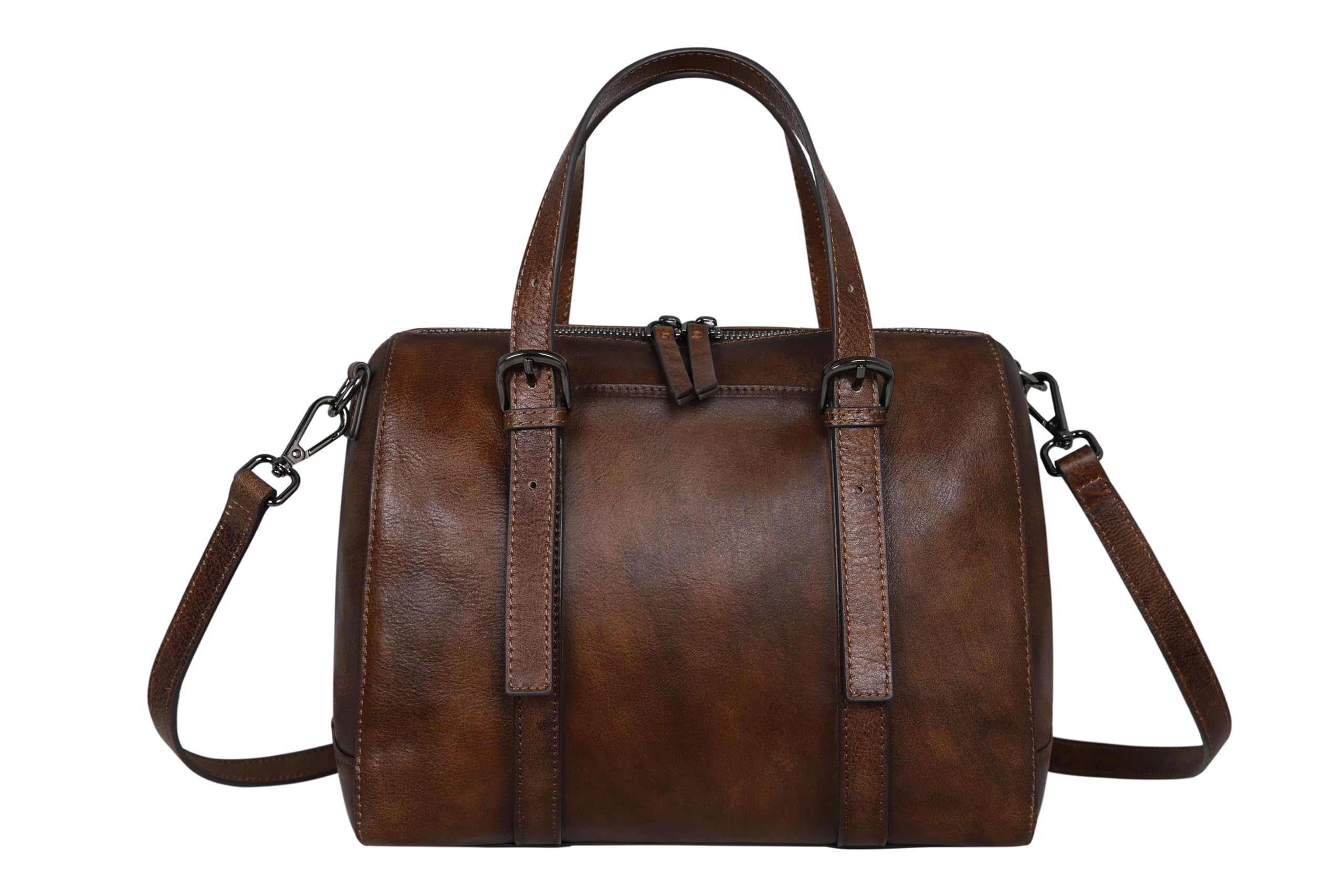 Genuine Leather Hobo Crossbody Bag for Women - Designer Satchel Handbag with Top Handle - Perfect for Travel, Work & Everyday Use