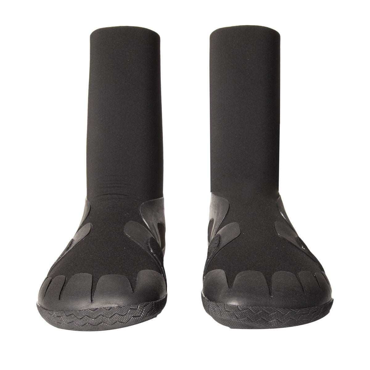 Vissla 7 Seas 7mm Neoprene Booties - Round Toe Wetsuit Socks for Surfing, Diving & Water Sports | Cold Water Protection & Comfort
