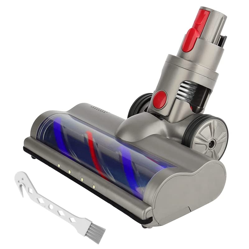 Dyson V15 V11 V10 V8 V7 Vacuum Cleaner Motor Head Turbine Brush - Powerful Carpet & Floor Cleaning Attachment for Pet Hair, Dust, Debris - Perfect for Hardwood, Tile & Area Rugs (Color: As Shown)