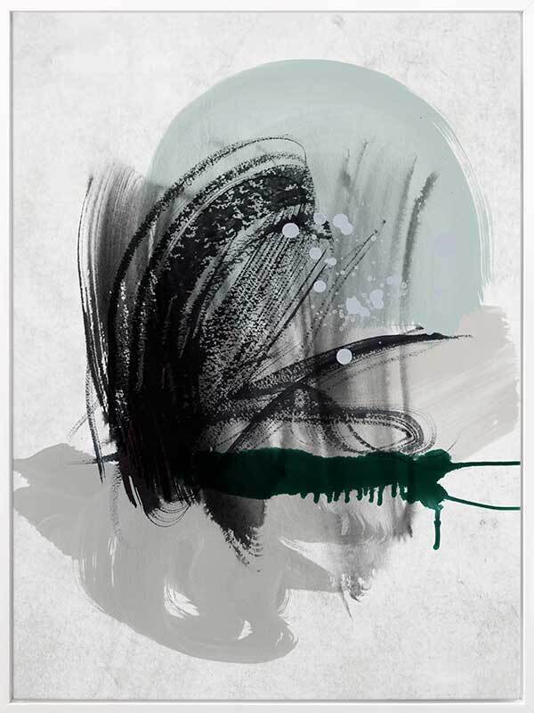 Astray II Canvas Art Print - Modern Wall Decor for Living Room, Bedroom & Office - High Quality Framed Artwork