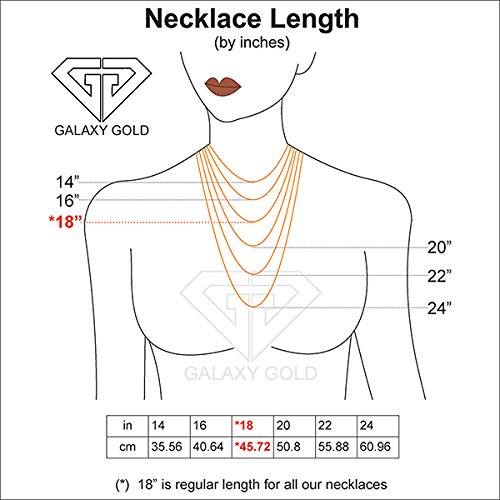 14K White Gold Necklace with 5.04 CT Briolette Checkerboard Cut Lemon Quartz & Diamonds | Galaxy Gold GG Elegant Jewelry for Women | Perfect for Weddings, Anniversaries & Special Occasions
