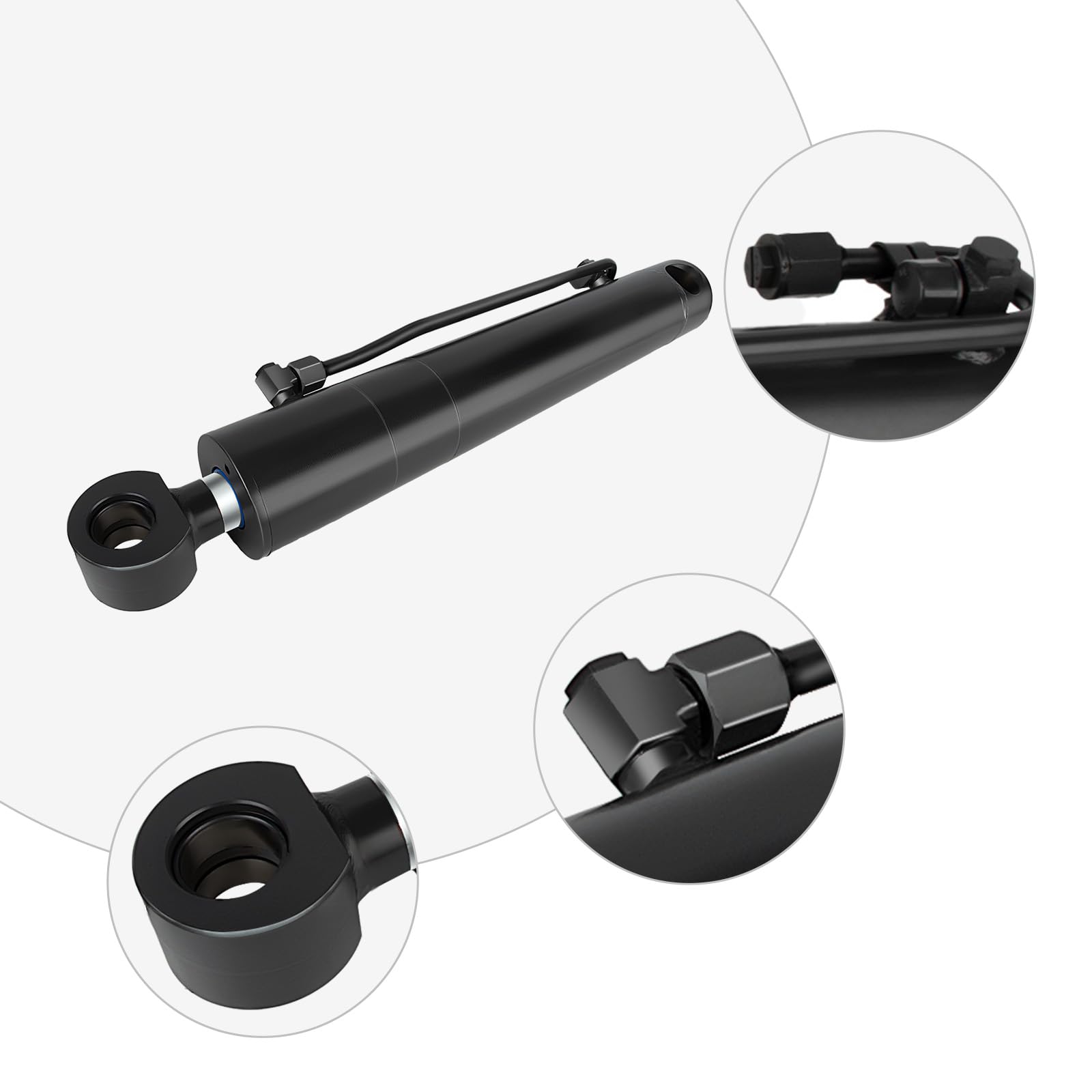 7208419 Hydraulic Bucket Tilt Cylinder for Bobcat A300, S220, S250, S300, S330, T250, T300, T320 Skid Steer & Track Loaders - Heavy-Duty Replacement Part for Construction & Landscaping Equipment