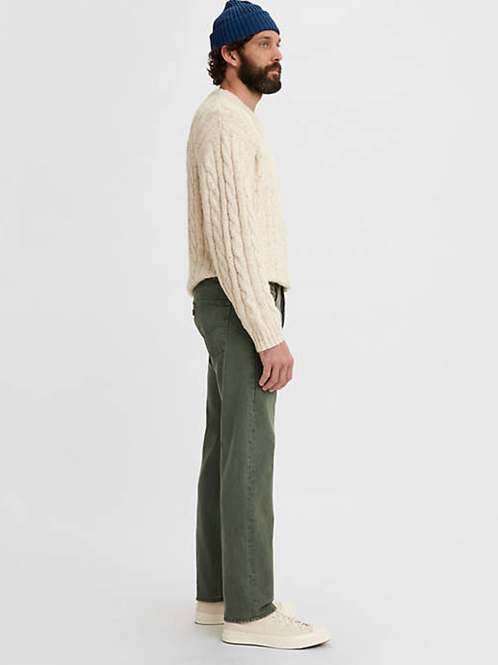 Levi's Men's 501 Original Fit Jeans - Classic Green Denim Pants for Casual Wear & Everyday Style | Durable Comfort for Work, Weekend & Outdoor Activities