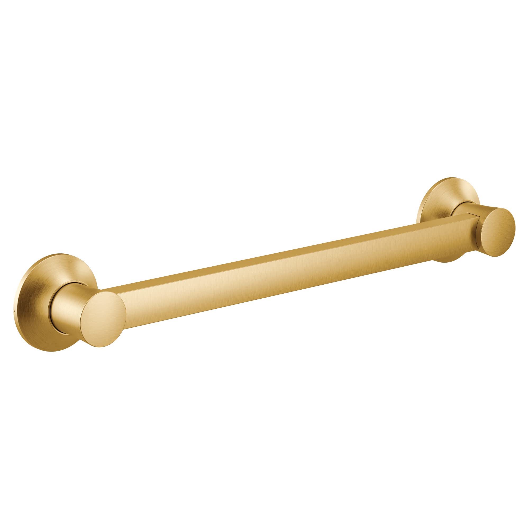 Moen YG0336BG 36-Inch Stainless Steel Bathroom Grab Bar - Brushed Gold Finish, ADA Compliant Safety Handle for Shower, Bathtub & Toilet - Perfect for Elderly & Disabled Accessibility