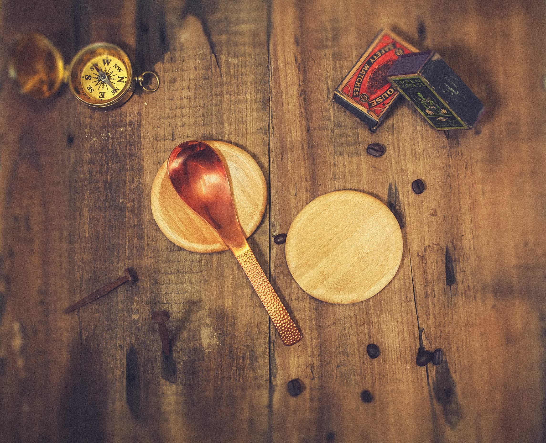 Premium Bamboo Spoon Rest Set (2-Pack) - Organic Kitchen Utensil Holder for Cooking