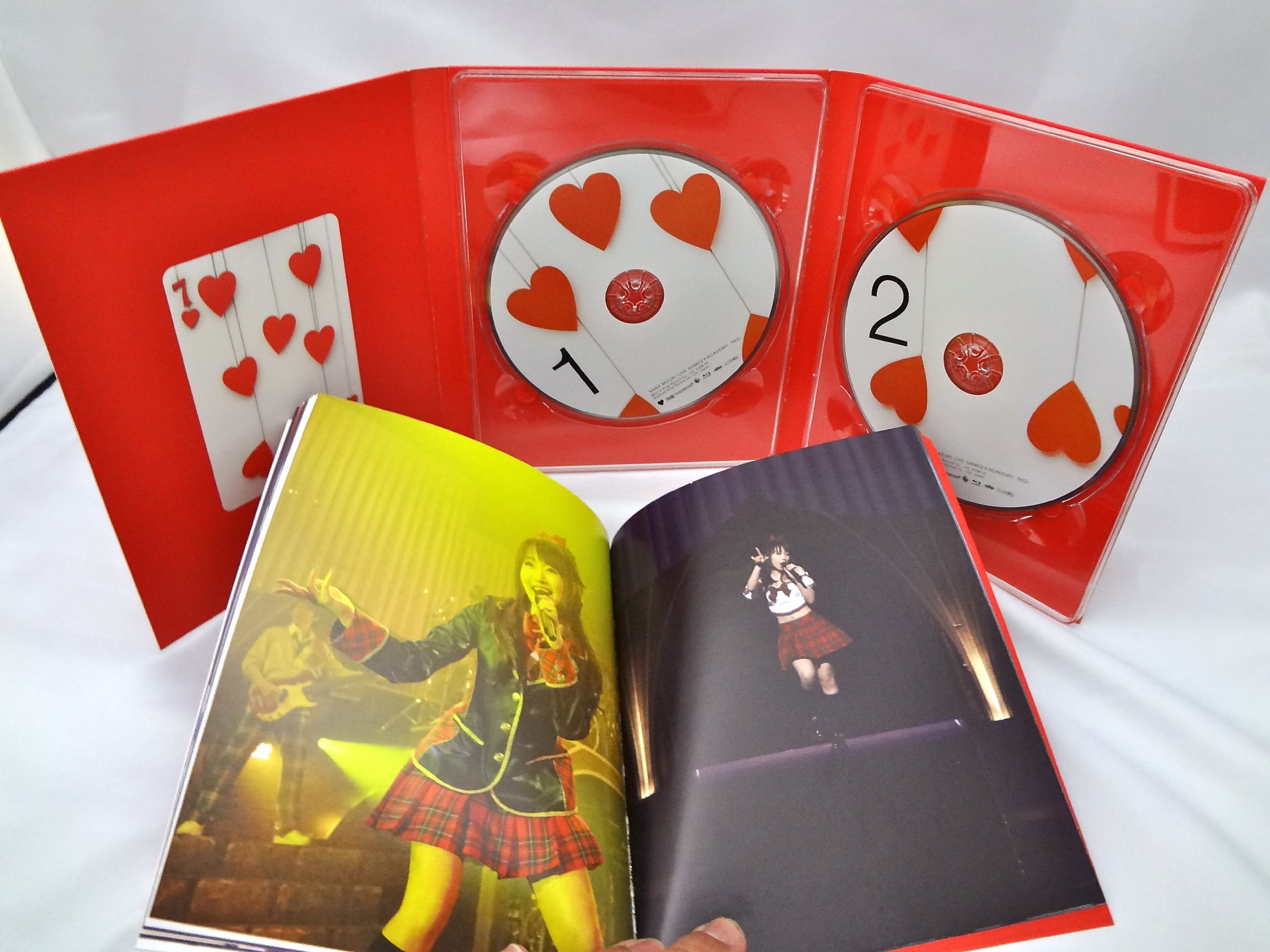 NANA MIZUKI LIVE GAMES×ACADEMY-RED- [Blu-ray] | 水树奈奈演唱会高清蓝光 | 收藏级音乐现场 | 家庭影院必备