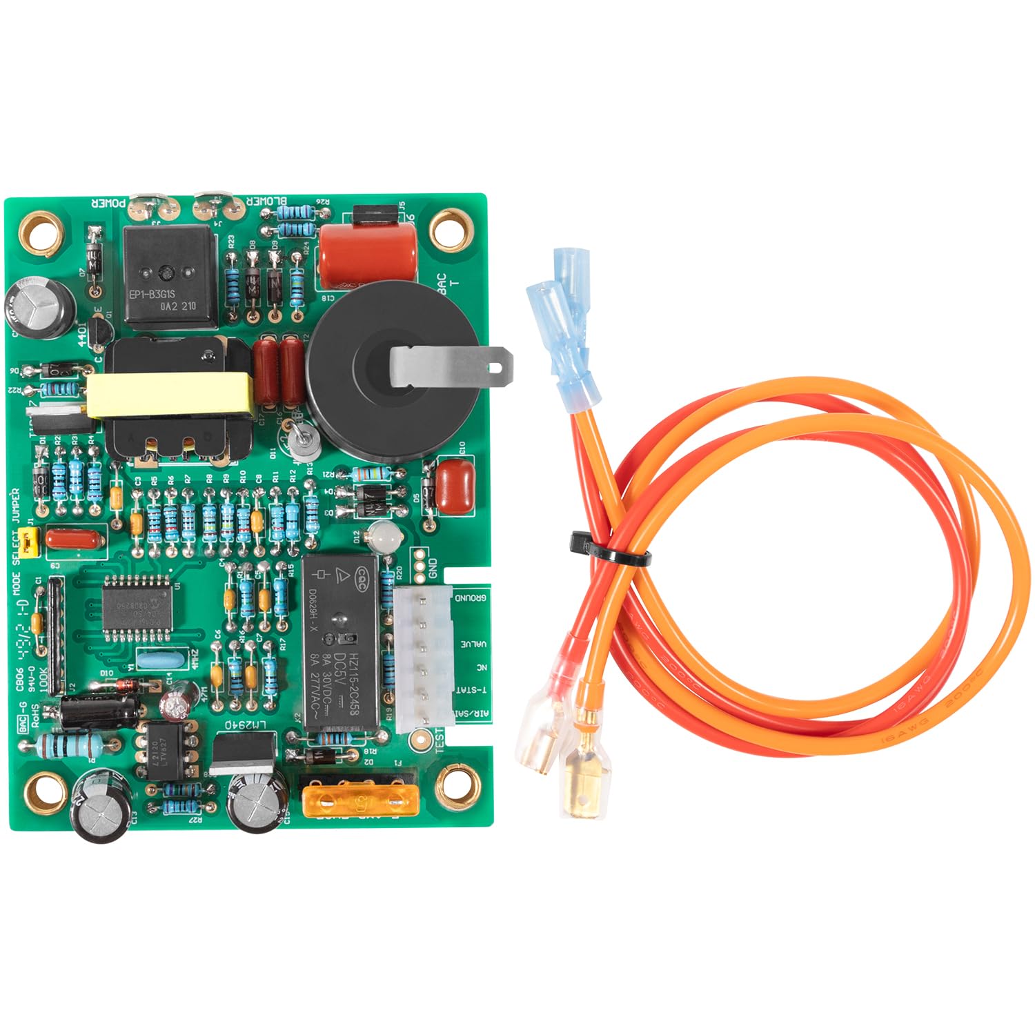 Universal 12V DC Ignitor Control Circuit Board with Fan Control - FAN50PLUS - Compatible with Suburban & Atwood/HydroFlame RV Furnaces - Perfect for RV Heating System Repairs and Maintenance