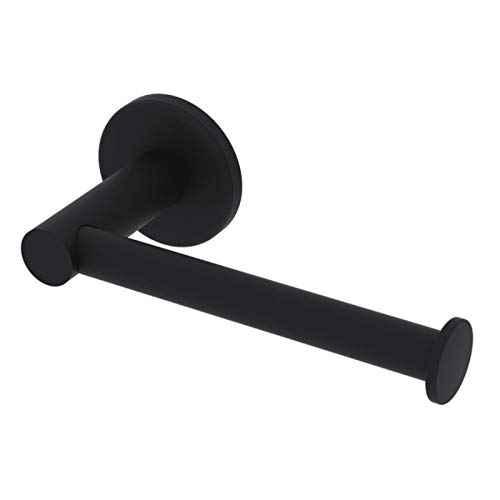 ROHL LO8MB Premium Matte Black Bathroom Accessories Set - Modern Faucet, Towel Bar & Soap Dispenser for Luxury Home & Hotel Decor