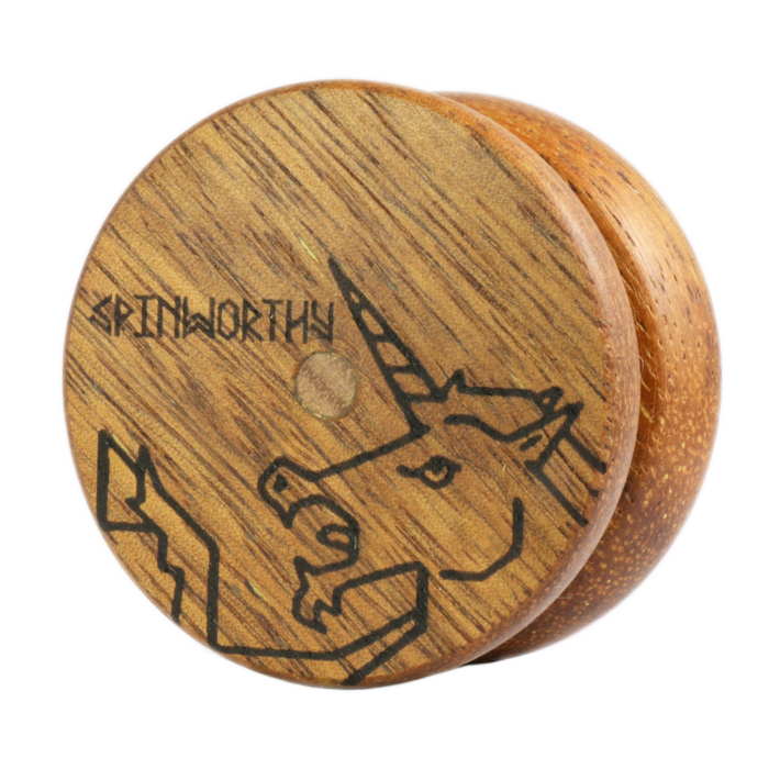 Spinworthy Harbinger Yo-Yo Merbau Unicorn (52 grams)