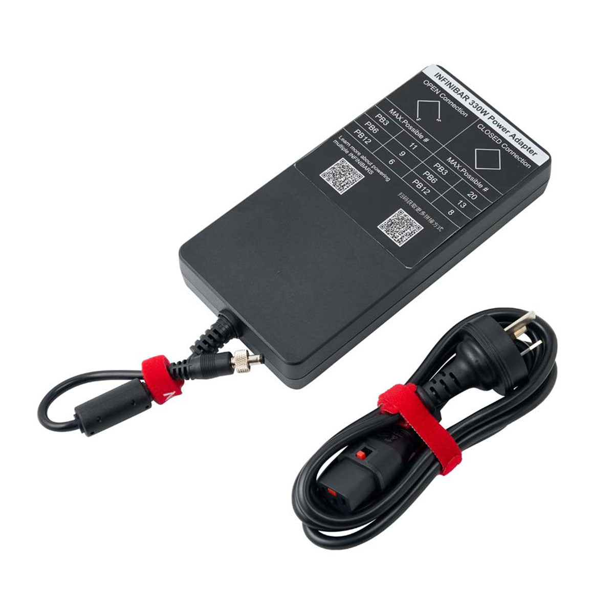 Aputure INFINIBAR 330W Power Adapter Kit (24V) - Professional LED Light Power Supply for Photography & Videography - Perfect for Studio, Film Sets, and Live Streaming