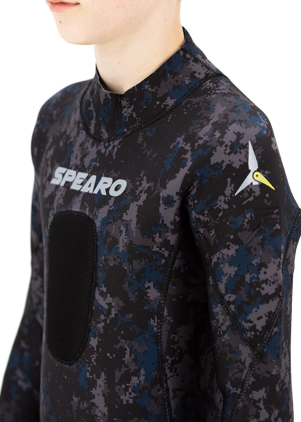 Spearo 7 Seas Kids 3.5mm Neoprene Spearfishing Wetsuit - Warm & Flexible for Young Divers - Perfect for Ocean Adventures & Snorkeling