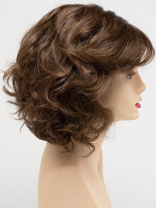 Bianca Synthetic Wig with Basic Cap - Natural Look Heat Resistant Hairpiece for Women - Perfect for Cosplay, Daily Wear & Special Occasions
