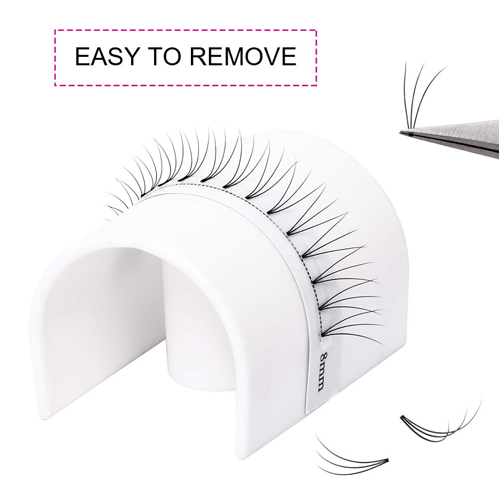 3D-20D Volume Lash Extensions Premade Fans - Pointy Base 0.05/0.07/0.10 Thickness - 8-20mm Length - Professional Eyelash Extensions for Salon & Home Use - Perfect for Bridal, Party & Special Occasion Makeup