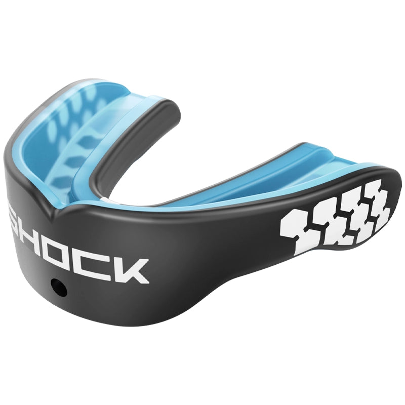 Shock Doctor Gel Max Power Mouthguard - Custom Fit Mouth Guard for Football, Hockey, Boxing & MMA - Comfortable & Durable Dental Protection for Sports & Training