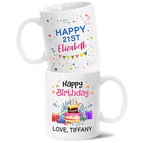 Happy Birthday 2 Sides Mug