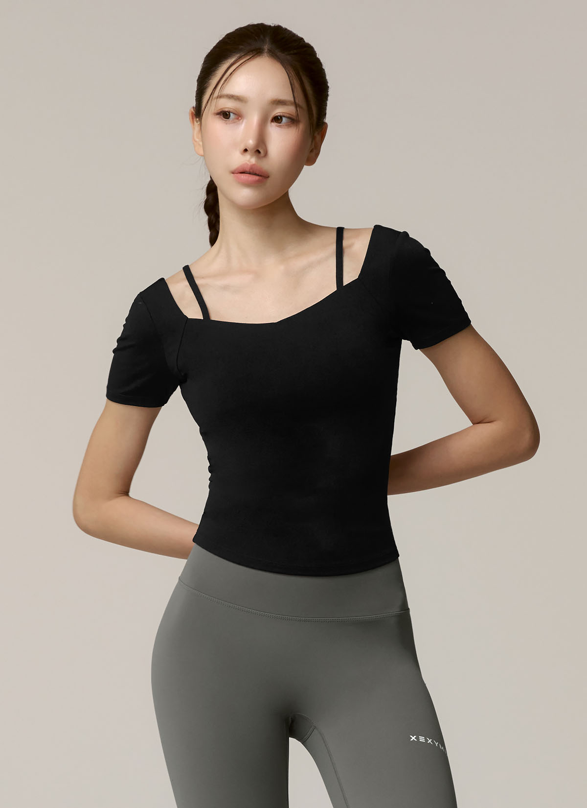 Soft Cotton Heart Neck Crop Top for Women - Trendy Summer Fashion, Casual Outfits, and Beachwear